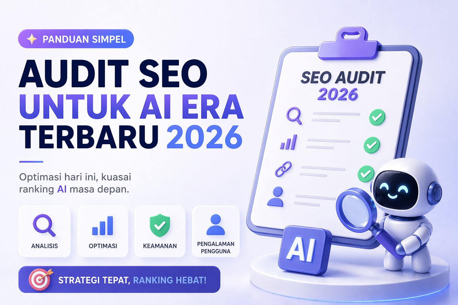 Strategi Lengkap Optimasi UX Website untuk Mendukung Ranking SEO Berbasis AI di Tahun 2026