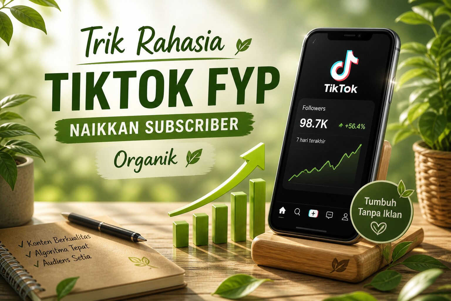 Master Control Framework TikTok 2026 untuk Menjaga Stabilitas FYP dan Scaling Subscriber Organik Berbasis Sistem End-to-End