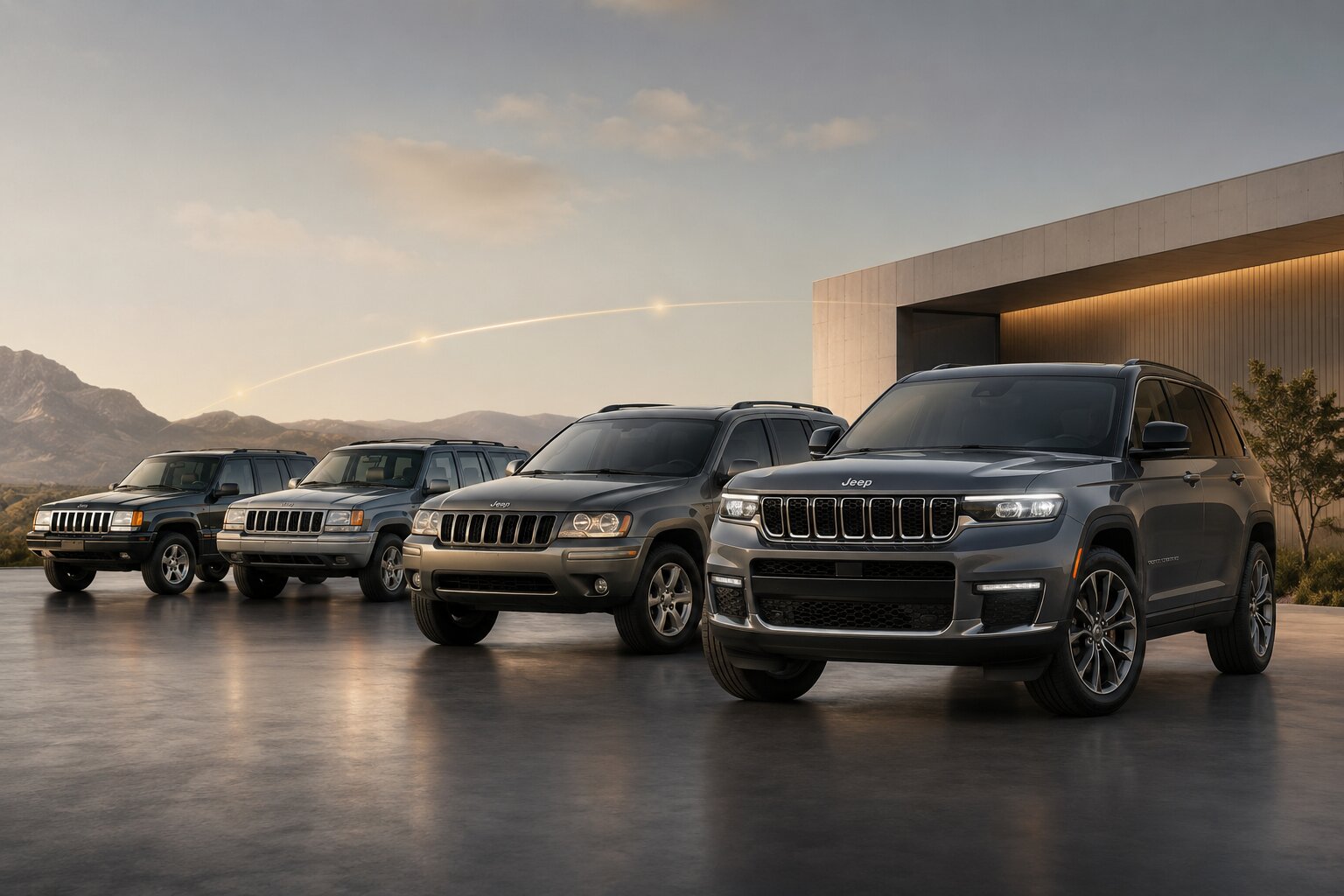 Jeep Grand Cherokee dan Masa Depan Desain SUV Global: Evolusi Estetika, Aerodinamika, dan Identitas Modern